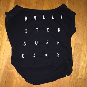 Black hollister shirt
